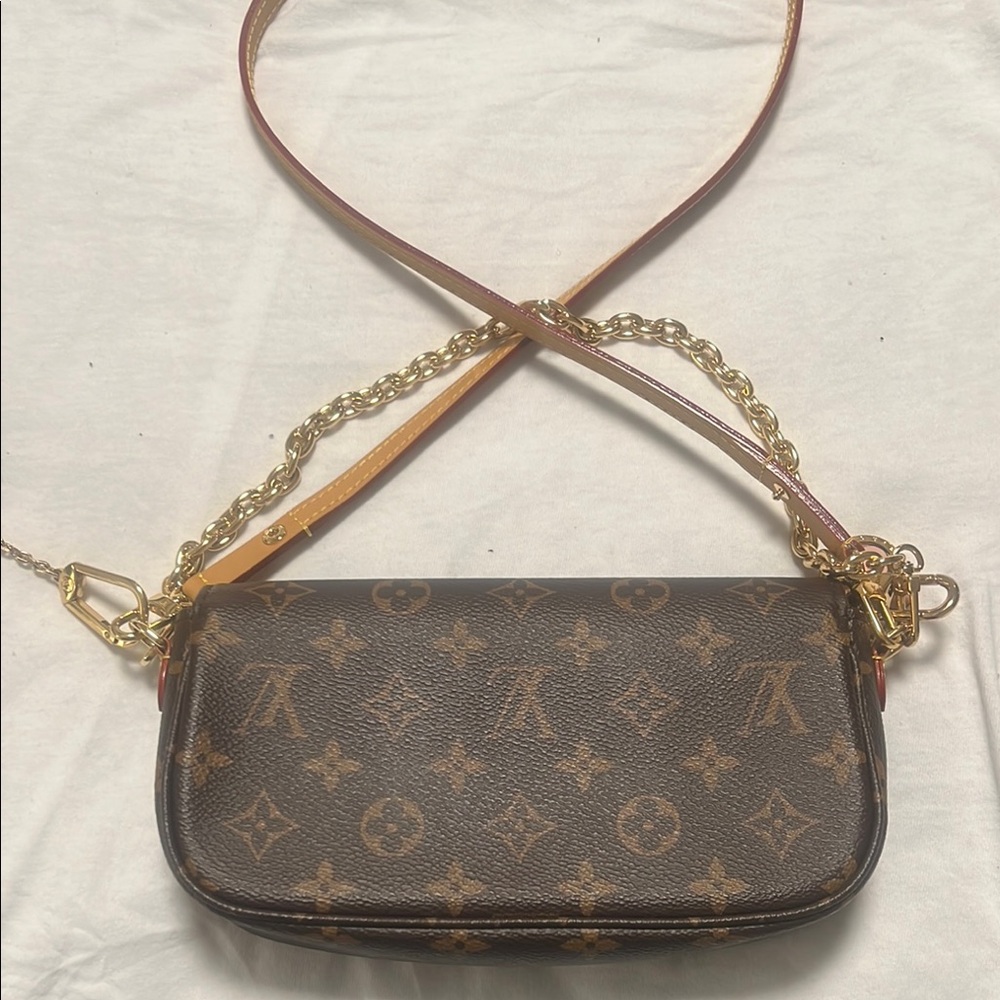 Louis Vuitton Brown Monogram Shoulder Bag - Picture 3 of 3